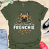 I just want to hang with my frenchie - V3 - Frenchie Peekaboo T-Shirt